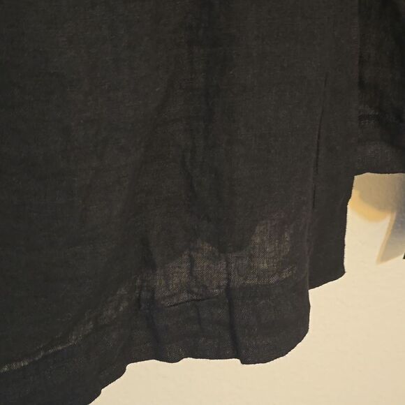 Lands downunder linen open cardigan size large - Picture 3 of 7